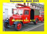 *AL SP 273 à 290 - PB 4 - Lot de 19 cartes postales - Véhicules des Sapeurs-Pompiers en France