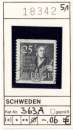 miniature Suède 1951 - Michel 363 A - oo oblit. - 