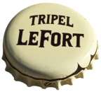 miniature Belgique Capsule Bière Beer Crown Cap Tripel LeFort Brasserie Omer Vander Ghinste RP445