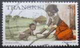 TRANSKEI N°5a dentelé 14 X 14,5 oblitéré