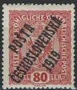 Tchécoslovaquie - 1919 - Y & T n° 55 - MH