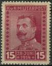 BOSNIE 1917 NEUF* charnière N° 118